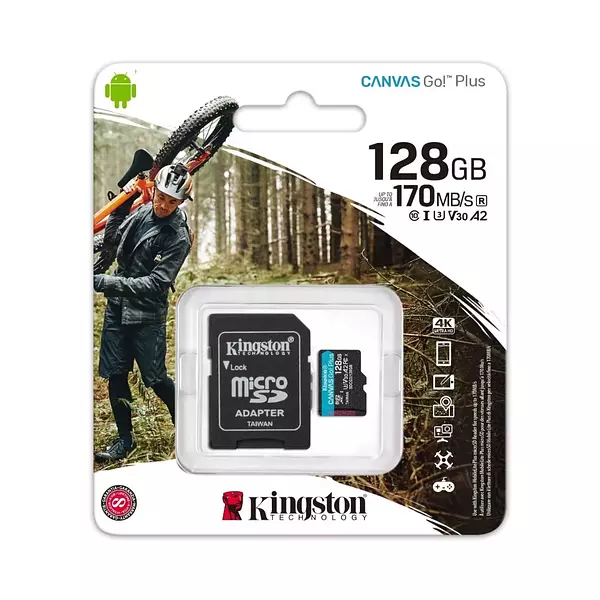 Memoria Kingston Micro Sd Canvas Go Plus