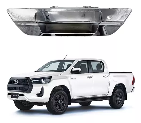 Manija Compuerta Platón Toyota Hilux Revo Con Cilindro