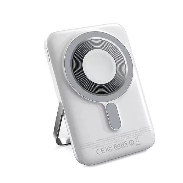 Bateria Portatil Wiwu Inalambrica 10.000mah Color Blanco