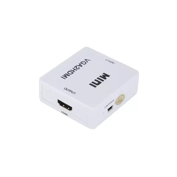 Caja Hdmi A Vga + Audio