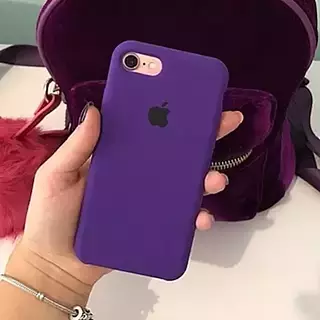 Silicon Case Morado Iphone 16pro