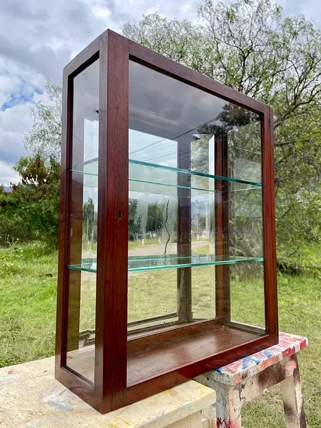 Vitrina Gabinete De Madera - Colombia 1940