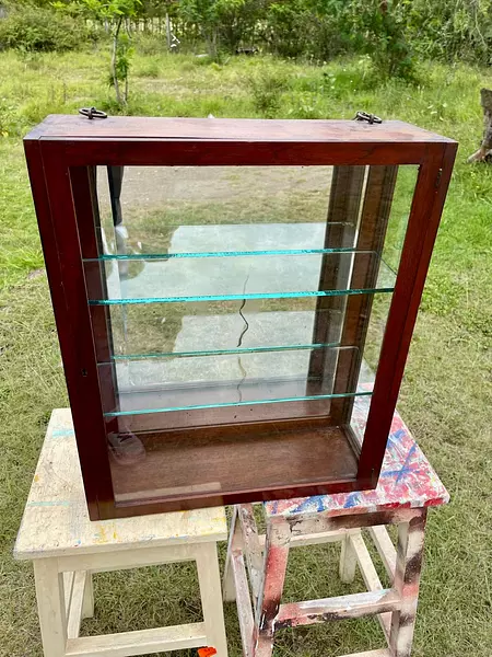 Vitrina Gabinete De Madera - Colombia 1940