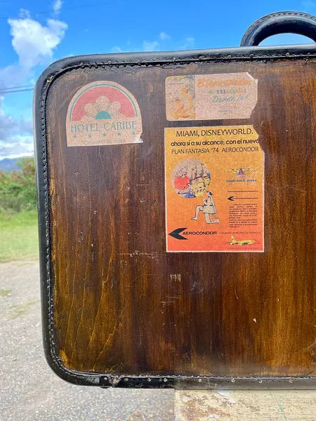 Maleta De Madera Prime Luggage - U.S.A. 1960