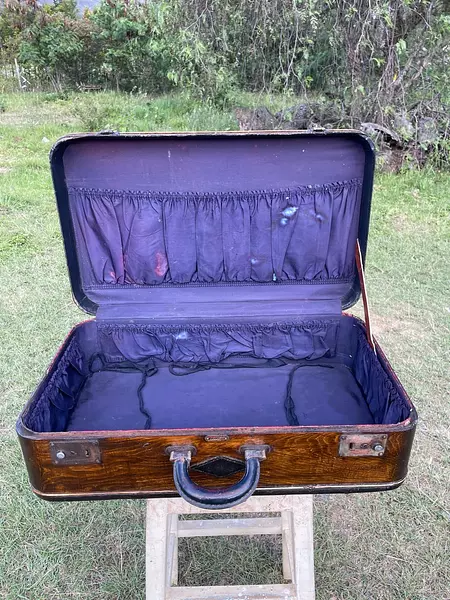 Maleta De Madera Prime Luggage - U.S.A. 1960