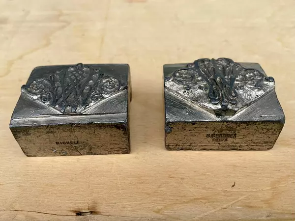 Bloques De Impresión S. Berthier Y Nickelé - Francia 1920