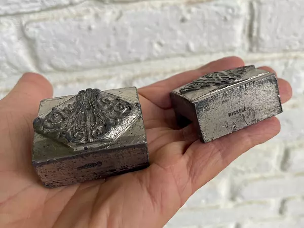 Bloques De Impresión S. Berthier Y Nickelé - Francia 1920