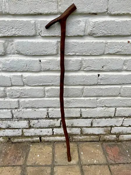 Bastón Artesanal Mango En Forma De Horqueta