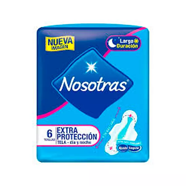 Nosotras Extra Protección Día y Noche x 6