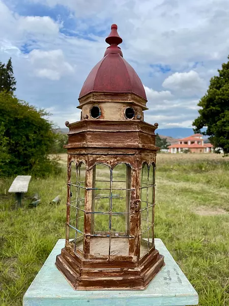 Farol Cúpula Hexagonal De Estilo Antiguo - U.S.A. 2000