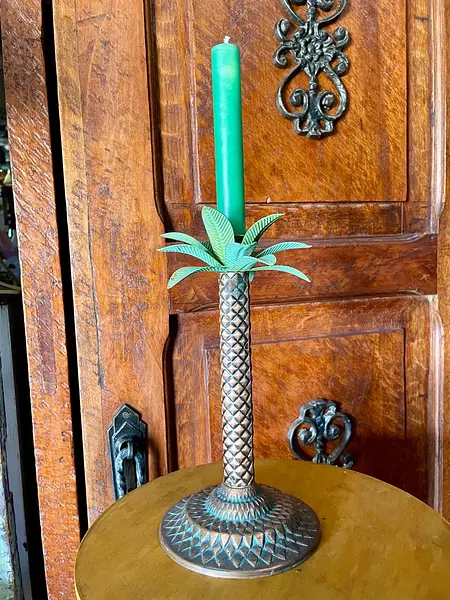 Candelabro Tropical En Forma De Palmera