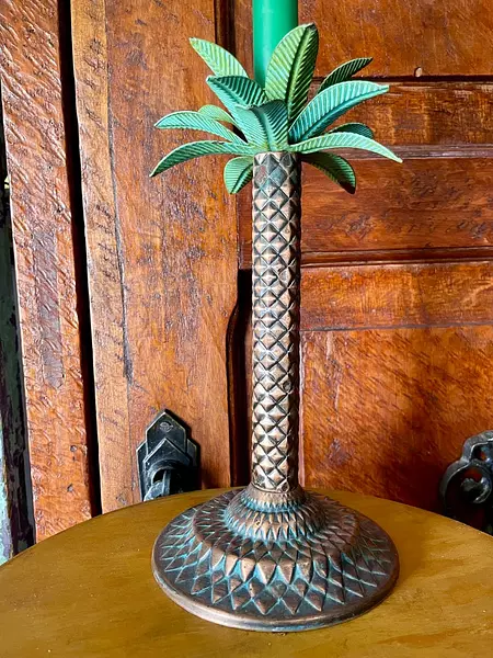 Candelabro Tropical En Forma De Palmera