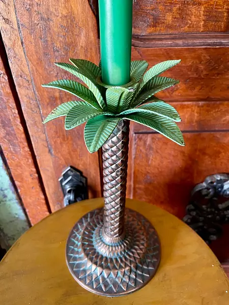 Candelabro Tropical En Forma De Palmera