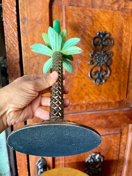 Candelabro Tropical En Forma De Palmera