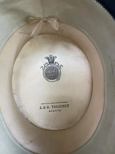 Sombrero Cubilete Henri Touchet Paris - Colombia 1940