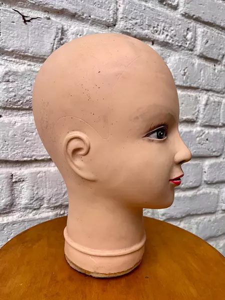 Cabeza De Maniquí Plástica - China 1995