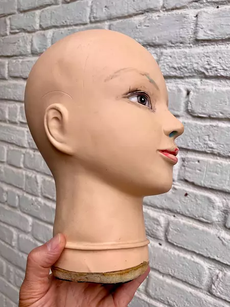 Cabeza De Maniquí Plástica - China 1995