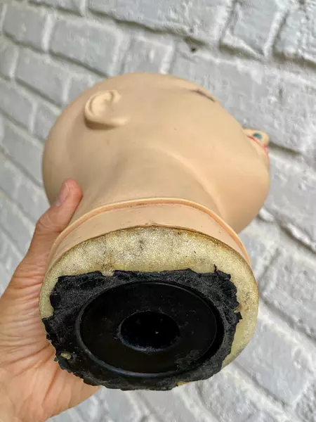 Cabeza De Maniquí Plástica - China 1995