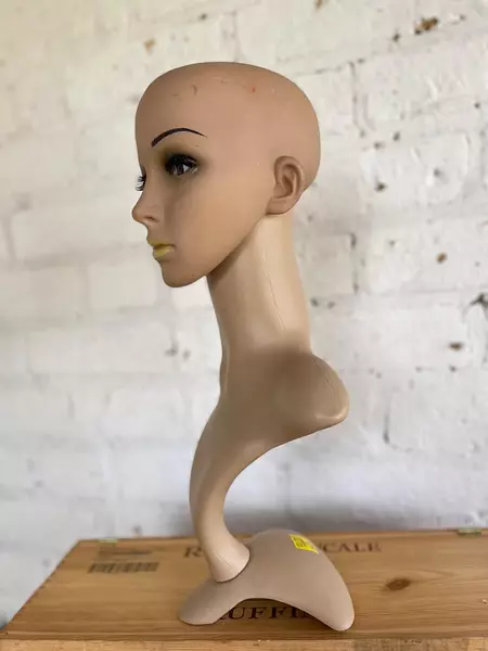 Cabeza Maniquí Cuello Largo