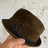 Sombrero Fedora Darwin Cinta Entrelazada - Ee.Uu. 1950