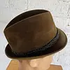 Sombrero Fedora Darwin Cinta Entrelazada - Ee.Uu. 1950