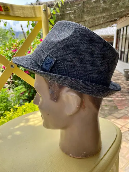 Sombrero Fedora Cremeux Talla 38 Ala Corta