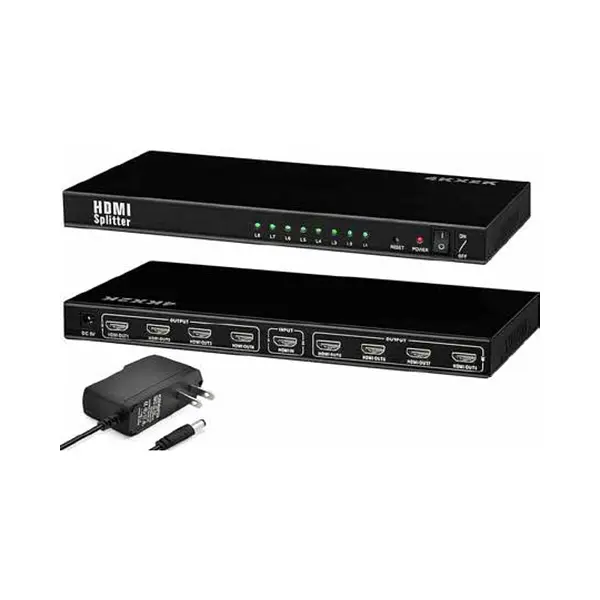 Splitter Hdmi 8 Puertos 4k 30hz