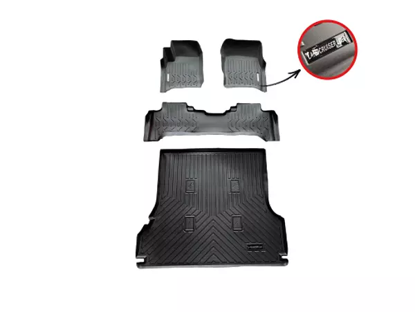 Tapetes Termoformados 3d Toyota Lc80 Burbuja 1992-2006