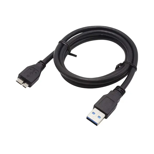 Cable Usb 3.0 Micro Usb Tipo B Para Discos Duros - Negro