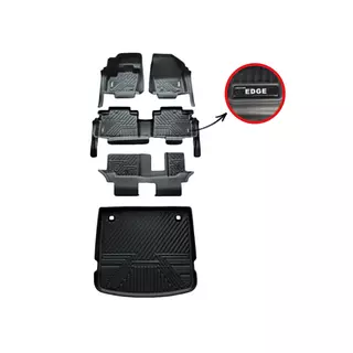 Tapetes Termoformados 5d Ford Edge 2019-2024 Negros