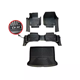 Tapetes Termoformados 5d Mazda Cx-30 2021-2025 Negros