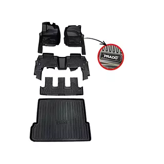 Tapetes Termoformados 5d Toyota Prado 2010-2024 Negros