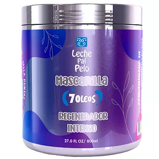 Mascarilla 7 Oleos Leche Pal Pelo
