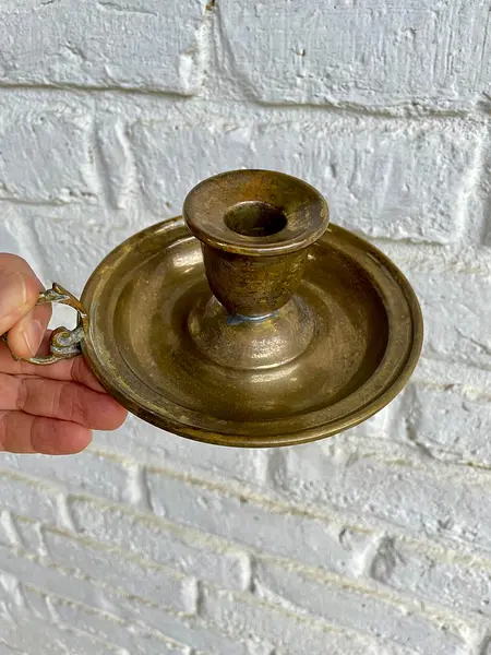 Candelero De Bronce - Colombia 1950