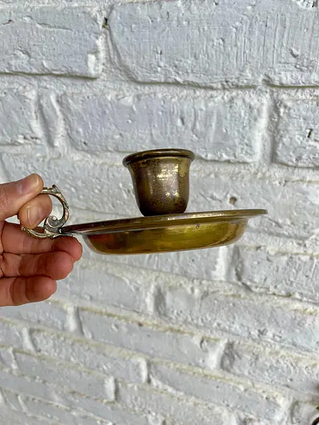 Candelero De Bronce - Colombia 1950