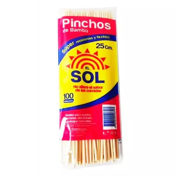 Palo Pincho X100 25cm El Sol