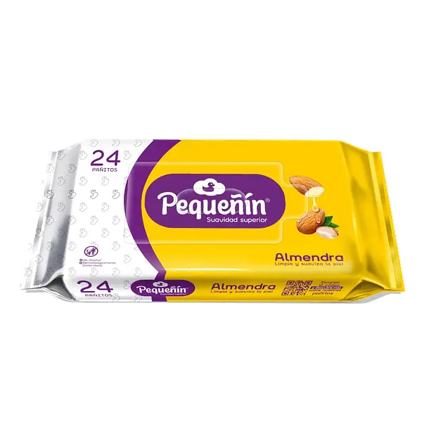 Pañitos Humedos Pequeñin X 24