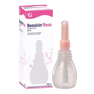 Benzirin Rosa Ducha Vaginal 140 Ml