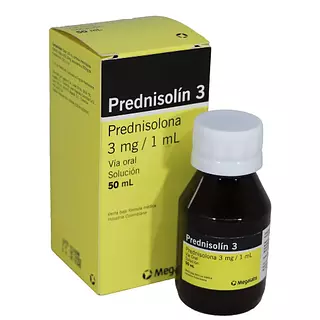 Prednisolin 3 Mg Solución 50 Ml