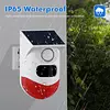 Alarma Sensor Con Sirena Exteriores Panel Solar Wifi Tuya