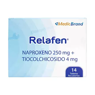 Relafen Naproxeno+Tiocolchicosido