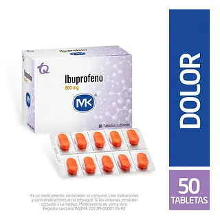 Ibuprofeno 800 Mg