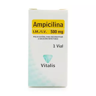 Ampicilina 500 Mg Ampolla
