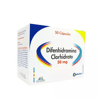 Difenhidramina 50 Mg