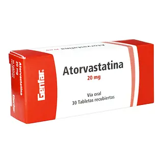 Atorvastatina 20 Mg