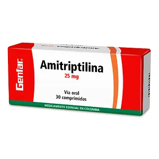 Amitriptilina 25 Mg