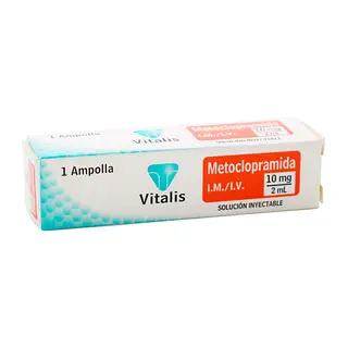 Metoclopramida 10 Mg/2ml Ampolla