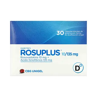 Rosuplus 10/135 Mg Unigel