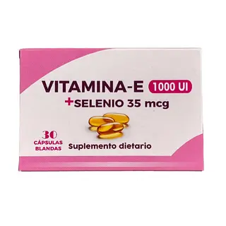 Vitamina E 1000 Ui Selenio Comerlat