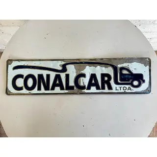 Letrero Metálico Conalcar Ltda - Colombia 2005